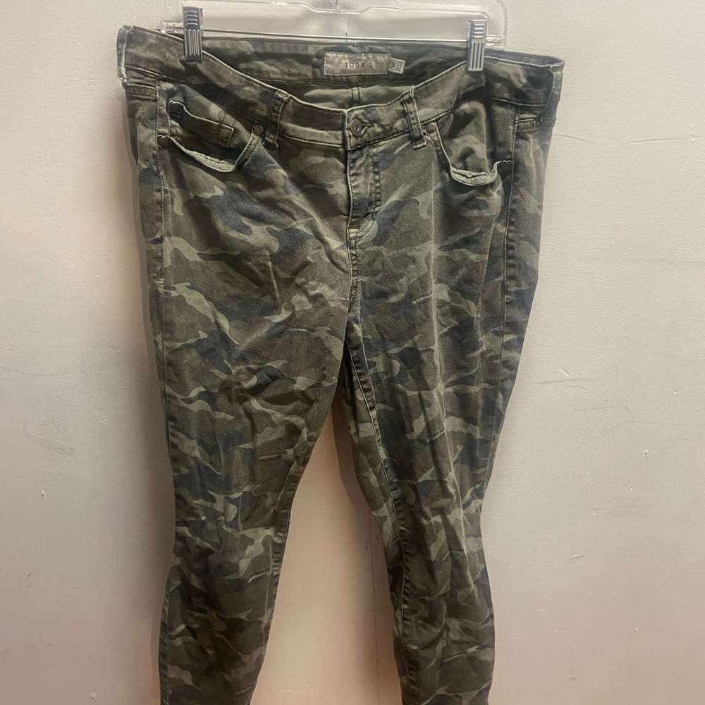 Torrid Camouflage Print Jeans
